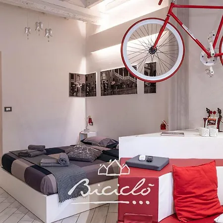 Biciclo' Rosso フェラーラ